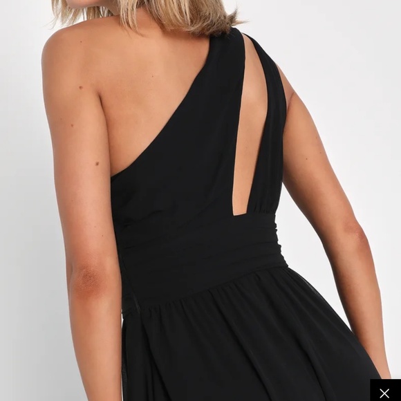 Black Bridesmaids Dress - Picture 3 of 5